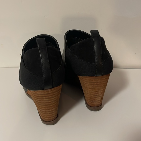 Dr.Scholl’s Parler Black Wedge Booties Woman’s 8M - Picture 2 of 5